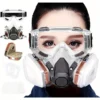 Reusable Half Face 6200 Gas Mask with Filters