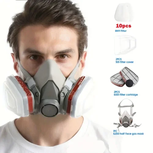 15in1 Half Face Gas Mask Facepiece