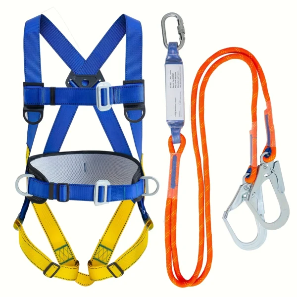 Heavy-Duty Full Body Safety Harness