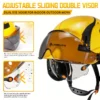 LOEBUCK Safety Helmet with Visor Equipped